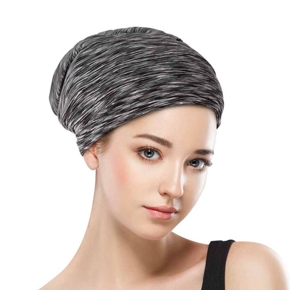 Silky Satin Lined Bonnet Sleep Cap - Adjustable -New